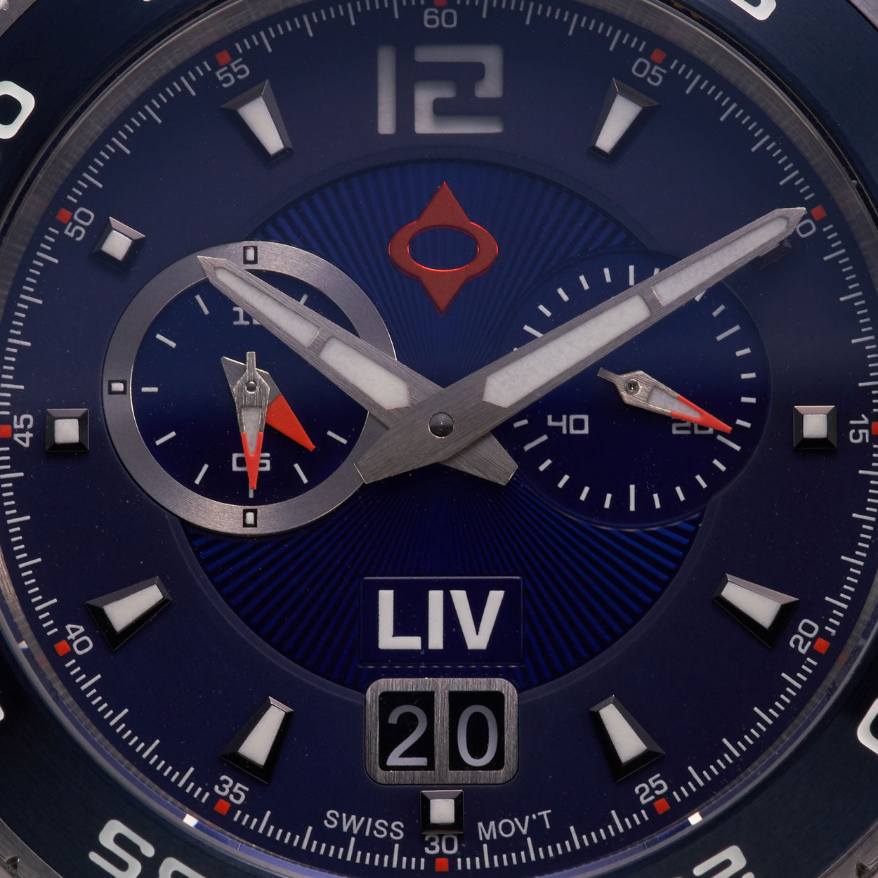 Shop Steel Cobalt LIV GX Alarm Type-D – LIV Swiss Watches