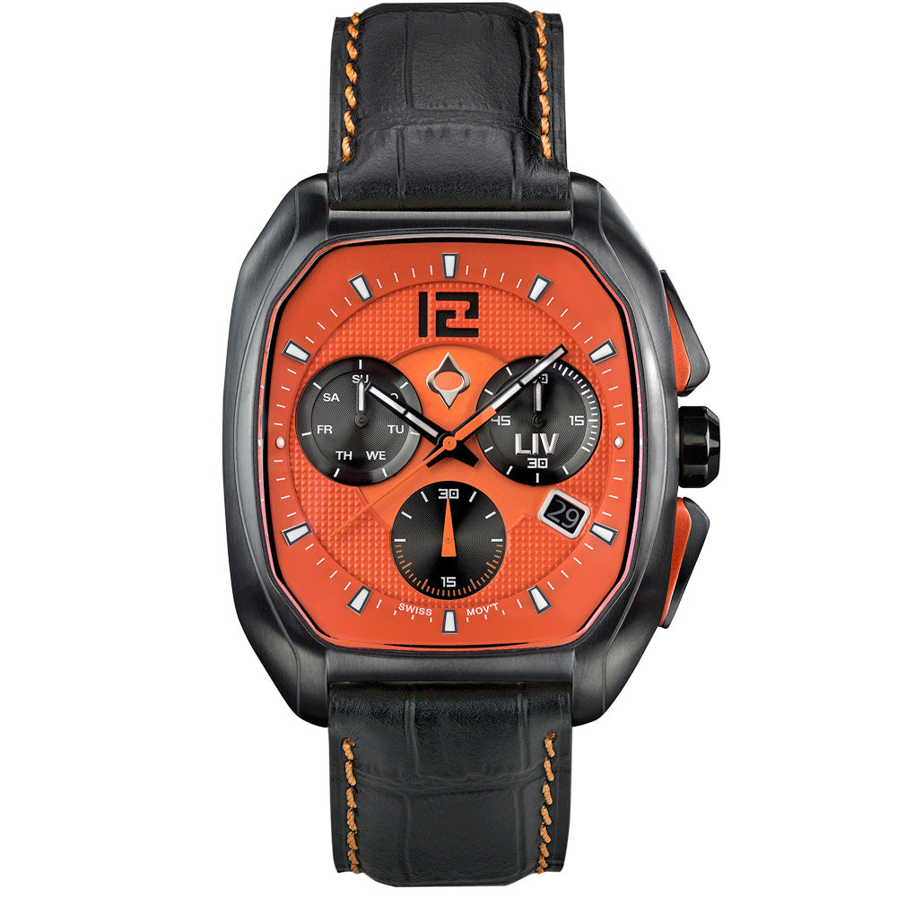 Shop The Orange Rebel DDC Swiss Made Quartz Watch LIV Swiss Watches