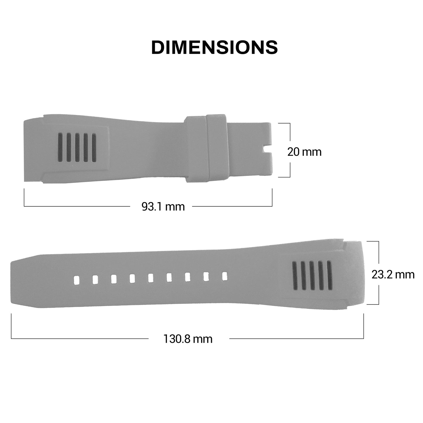 Form-fit Silicone | 23mm