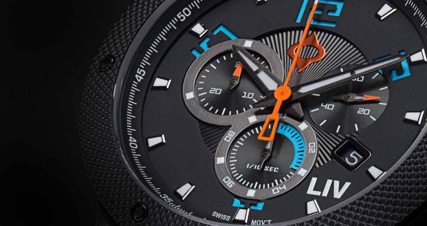 Shop Sky Blue LIV GX1 Swiss Quartz Movement Watch – LIV Swiss Watches