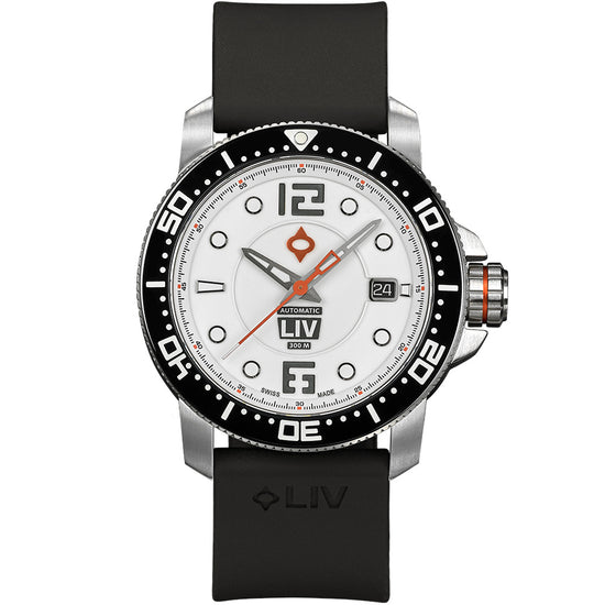 Shop Full Lume LIV GX-Diver's Swiss Made Automatic Watch – LIV Swiss ...