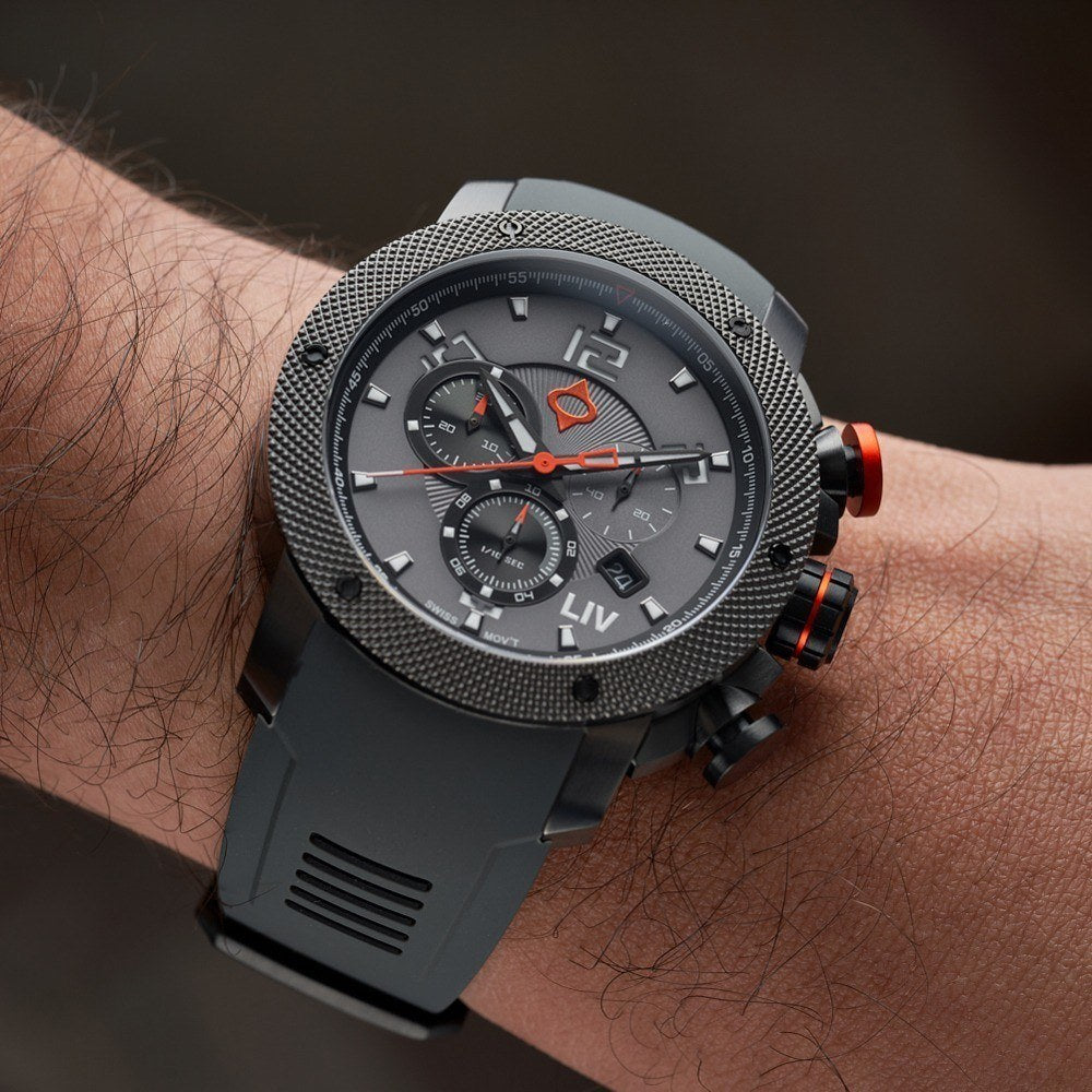 Shop Swiss-Made GX1 Quartz Chronograph – LIV Swiss Watches